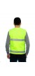 3020 HARİTA YELEK NEON SARI