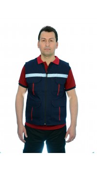 3046 YAZLIK YELEK LACİVERT