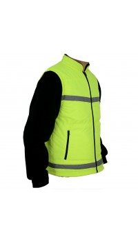 4018 Çıkma Kollu Polar Yelek Mont 