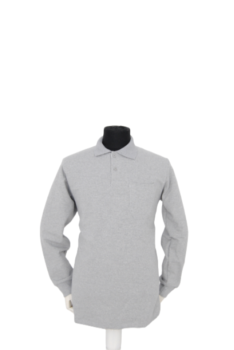6005 İKİ İPLİK POLO YAKA SWEATSHİRT GRİ 6005 İKİ İPLİK POLO YAKA SWEATSHİRT GRİ